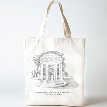 Load image into Gallery viewer, University of North Carolina Chapel Hill Renissance Style Tote Bag

