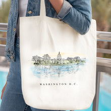 Load image into Gallery viewer, Washington DC Capital Renissance Style Tote Bag
