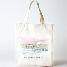 Load image into Gallery viewer, Washington DC Memorials Renissance Style Tote Bag
