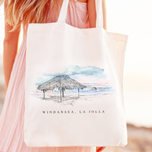 Load image into Gallery viewer, La Jolla Windansea Hut Renissance Style Tote Bag
